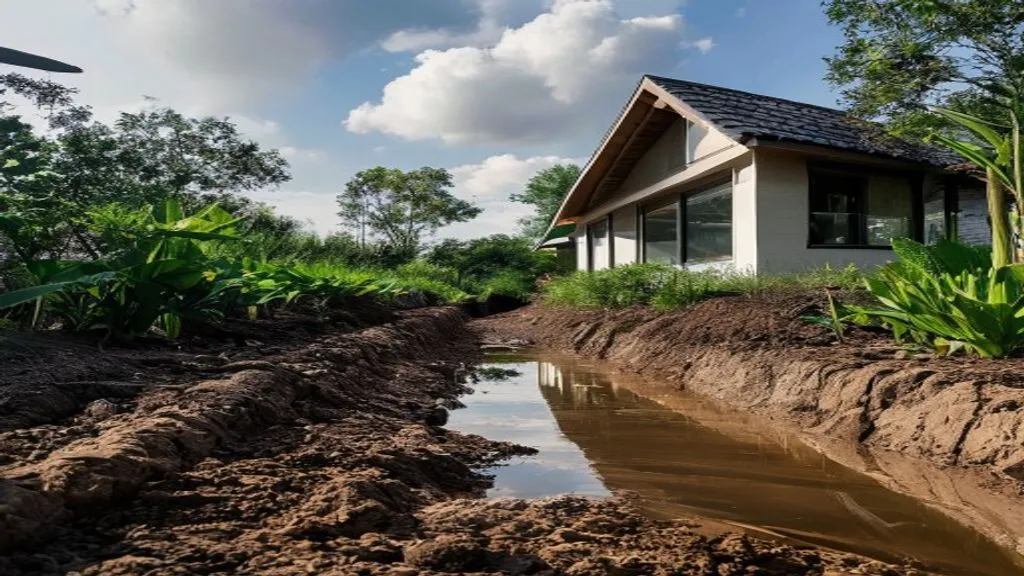 Drainage d'un terrain humide autour de la maison : solutions techniques et prix en 2026