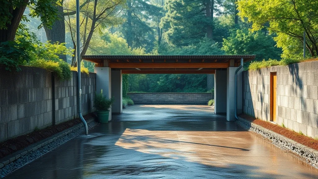 Garage inondé : installer un seuil anti-ruissellement efficace en 2026